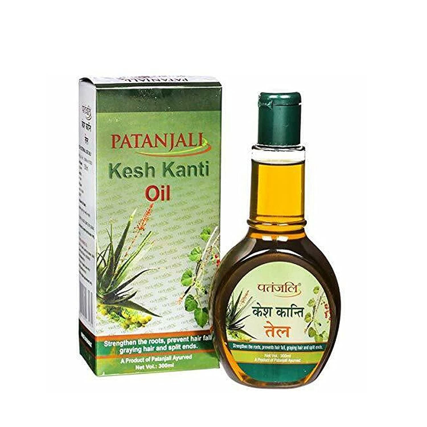 Herbal Natural Patanjali Kesh Kanti Hair Oil, Liquid